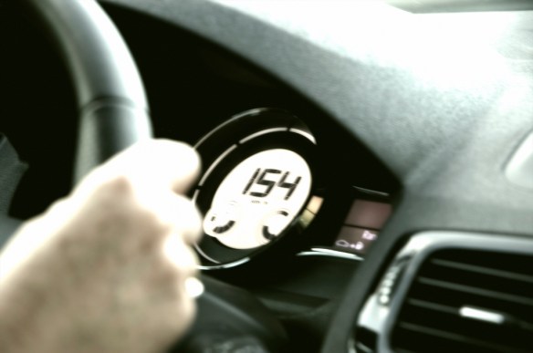 Jean at 154 km/h on the way to Calais