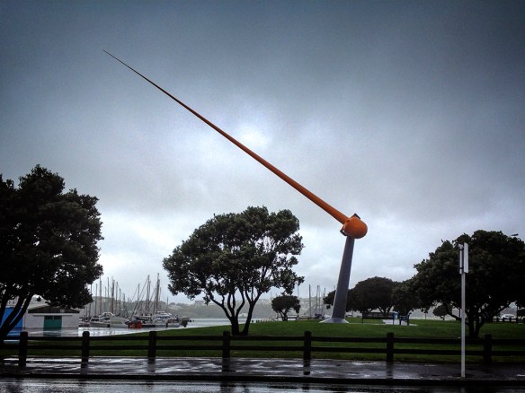 Zephyrometer on a windy day
