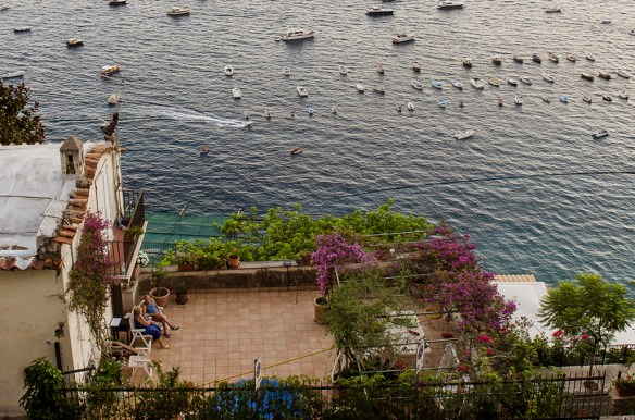 Old Couple in Positano